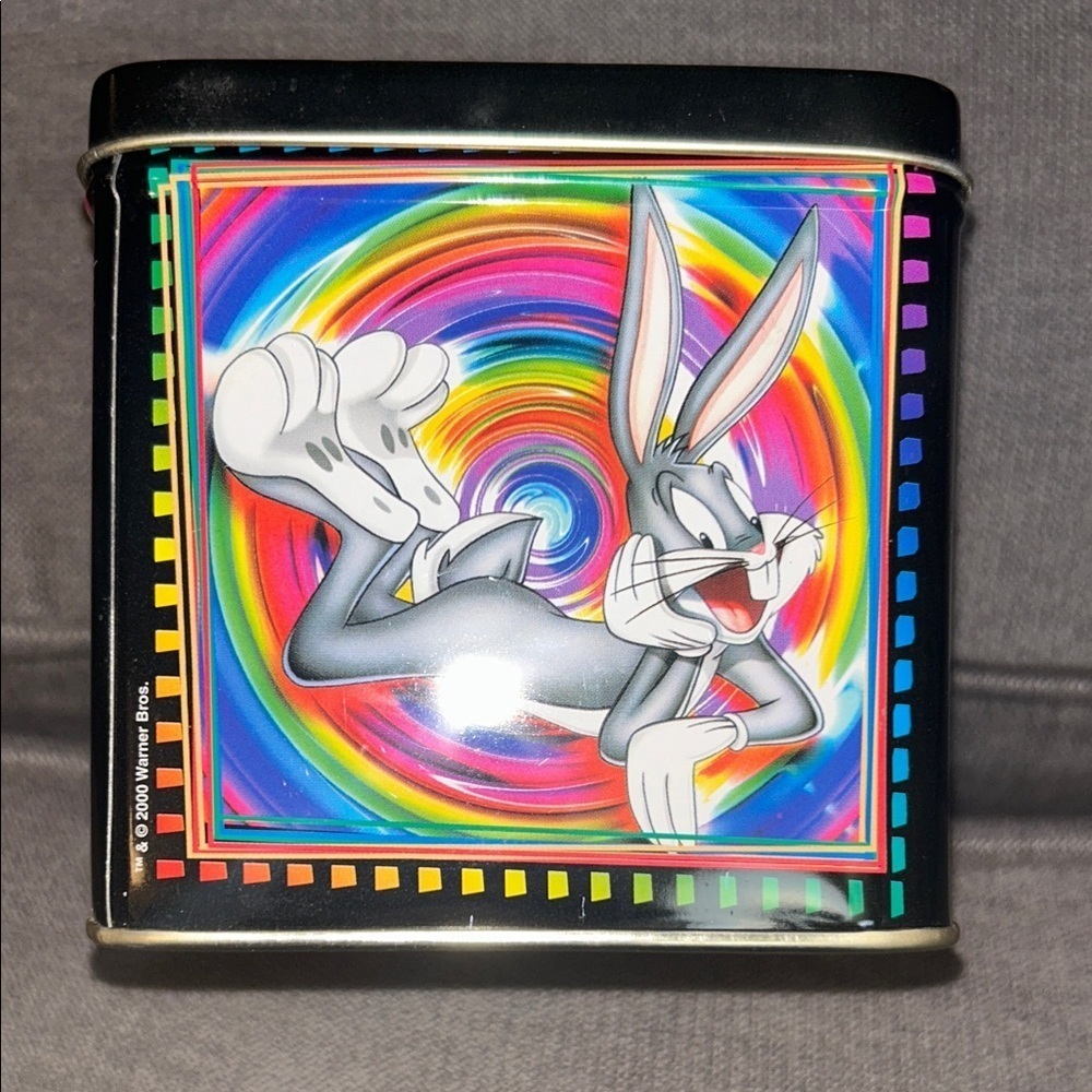 Looney Tunes Vintage Tin Box for coin bank Bugs Bunny tweety duck sylvester - Picture 3 of 6